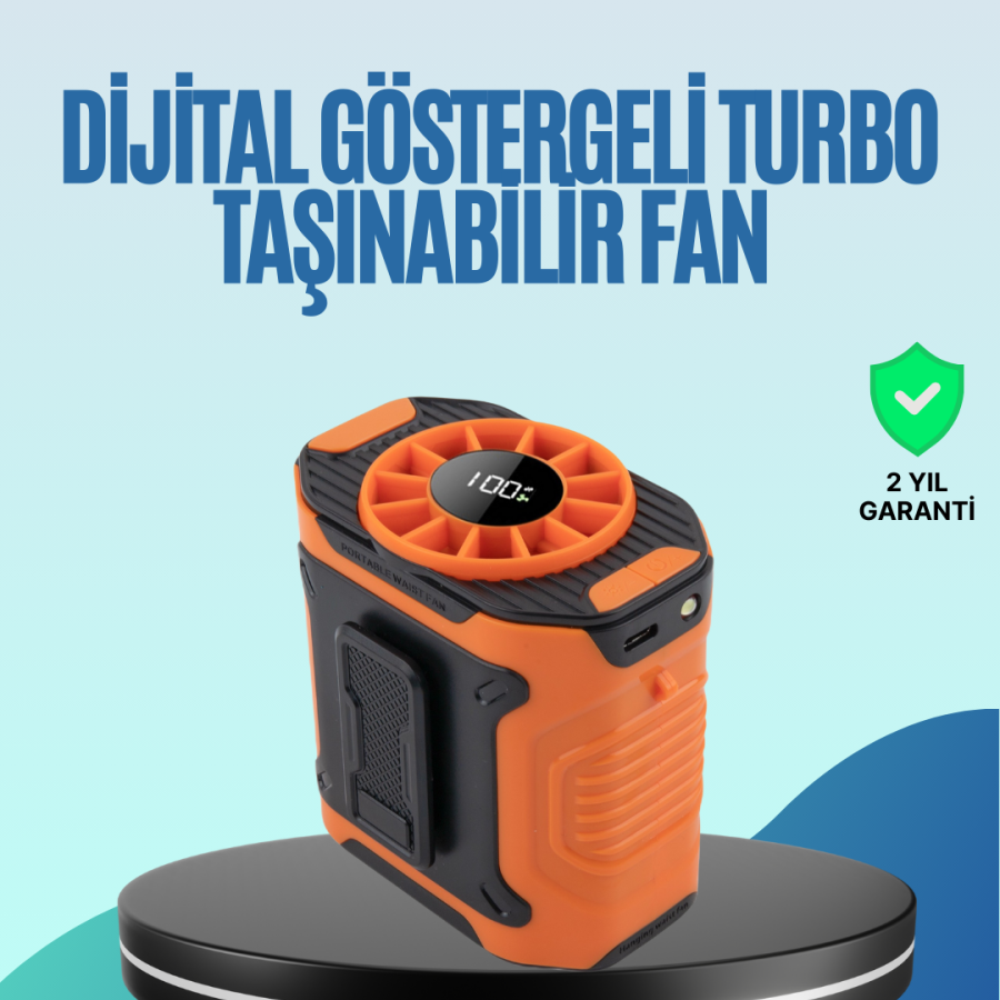 Portable Multifunctional Cooling Fan