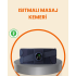 Heated Massage Belt with Digital Display, Compatible with Waist Circumference Under 100 cm