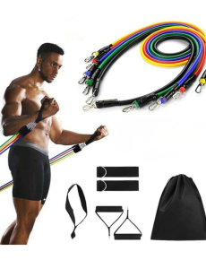 Portable Door Hanger Exercise Band Set Home and Travel Use