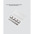 Stainless Steel Metal Ice Cube Set Cooling Without Dilution and Clips Included Stainless Steel Metal Ice Cube Set Cooling Without Dilution and Clips Included
