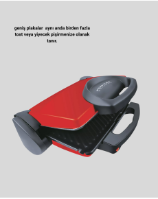 2000 Watt Toaster, 6 Slice Capacity, Cast Iron Plate, Three Stage Heat Adjustment