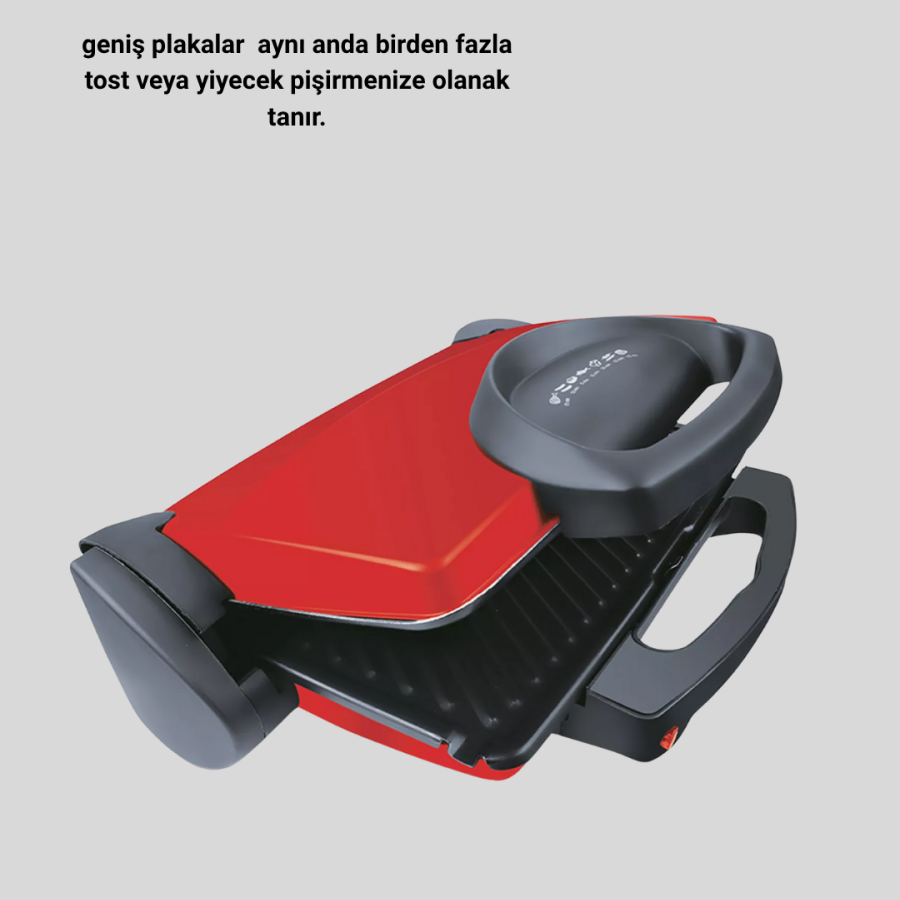 Toaster Large Capacity Removable Plate Three Stage Heat Adjustment