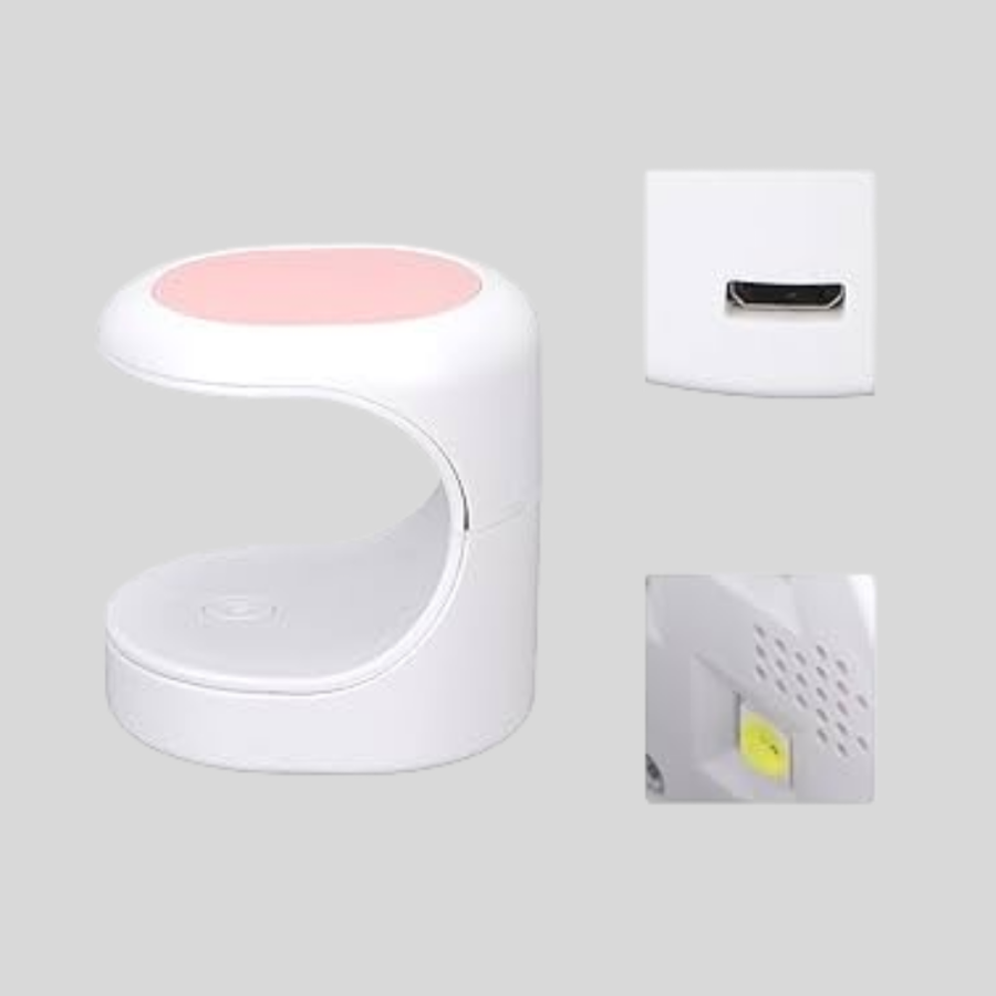 Mini Nail Polish Dryer 16W LED UV Quick Drying Portable Compact Mini Nail Polish Dryer 16W LED UV Quick Drying Portable Compact