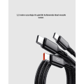 3 in 1 Fast Charging Cable iOS Android Type-C Compatible and Durable