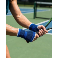 2 Pieces Athlete Wrist Support Flexible Breathable Knitted Design 2 Pieces Athlete Wrist Support Flexible Breathable Knitted Design