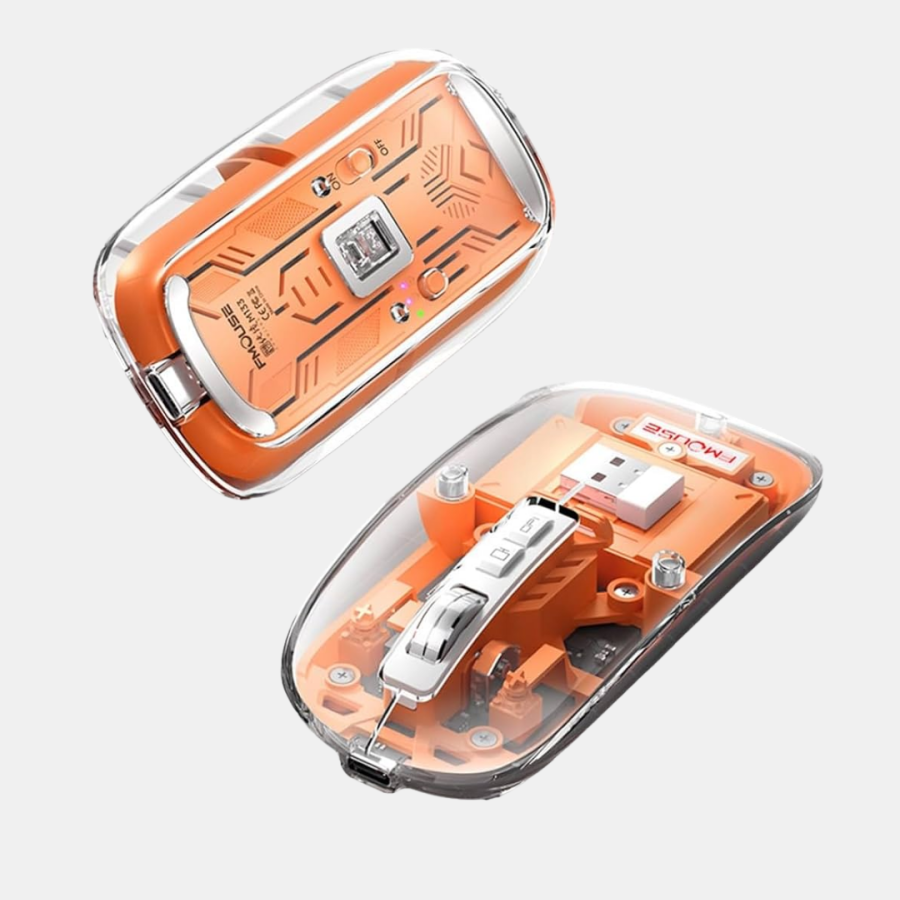 Dual Mode Wireless Bluetooth 5.0 + 2.4GHz Mouse – 3 Device Connections, Quick Switch Button Dual Mode Wireless Bluetooth 5.0 + 2.4GHz Mouse – 3 Device Connections, Quick Switch Button