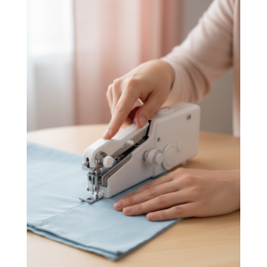 Handheld Mini Sewing Machine for Curtain and Clothes Repair