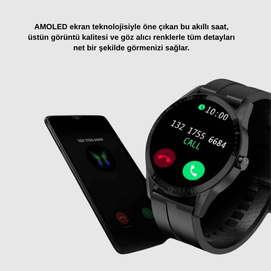 3 Band AMOLED Smart Watch – Health Tracking 3 Band AMOLED Smart Watch – Health Tracking