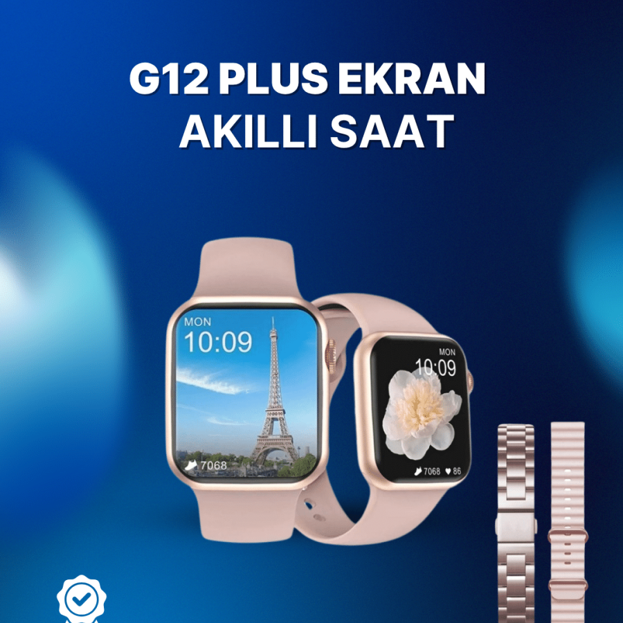GPS Supported Smart Watch – Heart Rate, Sleep and Step Tracking, Voice Call, Water Resistant Design