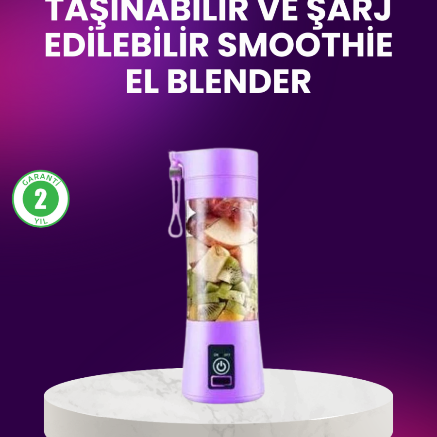 Portable Bottle Blender 380ml Rechargeable Sports Smoothie Shake Mixer Portable Bottle Blender 380ml Rechargeable Sports Smoothie Shake Mixer