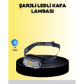 Head Lamp Led Flashlight Practical Portable Adjustable USB Rechargeable