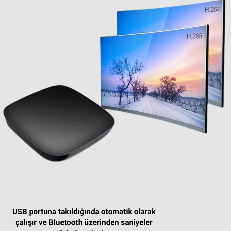 Android Auto Wireless Connection Adapter 5.8GHz Fast WiFi and Compact Design