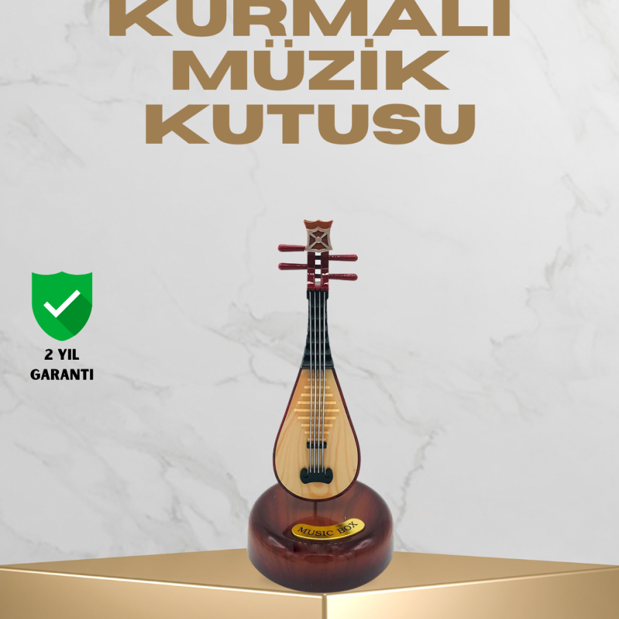 Oud Symbol Music Box Aesthetic Design Melody Supported