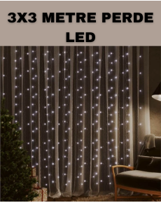 3x3 LED Waterfall Curtain Light Celebration and Decor Lighting