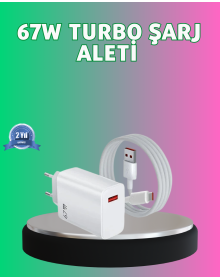 67 Watt Powerful Turbo Charger Compatible with Samsung Note 10 Note 20