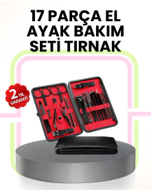 17 Piece Maintenance Set with Compact and Stylish Design