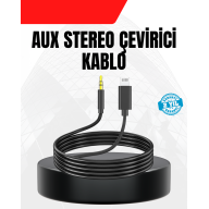 1 Meter Lightning to Aux Converter Cable Stereo Sound High Quality 1 Meter Lightning to Aux Converter Cable Stereo Sound High Quality