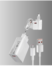 67W Super Fast Charging Adapter and Cable Set – Safe, Compact and Ergonomic Design