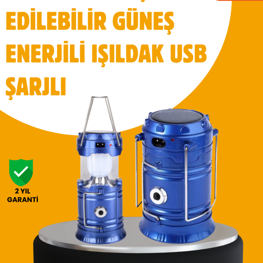 Multifunctional Camping Lantern with USB Rechargeable – Portable and Durable