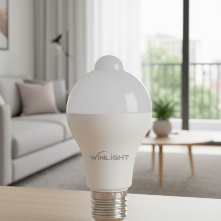 LED Lamp with Sensor that turns on automatically at night