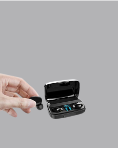 A10s TWS Bluetooth 5.0 Headphones – Charging Box with Powerbank, Touch Control, Real Stereo
