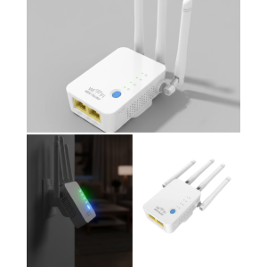 WiFi Booster WPS Button Secure Repeater for Home and Office