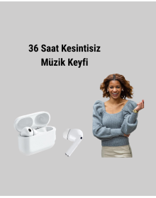 Wireless Bluetooth Headset with Noise Canceling – Type-C Fast Charging