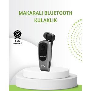 Clip-on Bluetooth Headset with 10 Hours Talk Time