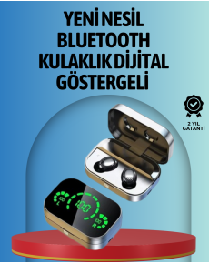 Smart Digital Display TWS Headphones – Long Battery Life, Stable Connection