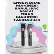 Portable Rechargeable Hair and Beard Shaver – 3 Combs, Quiet and Ergonomic Portable Rechargeable Hair and Beard Shaver – 3 Combs, Quiet and Ergonomic
