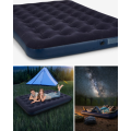 Comfortable Double Inflatable Bed Flocked Surface Durable Body Comfortable Double Inflatable Bed Flocked Surface Durable Body