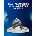 Steel Disc Lock with Water Resistant 110dB Alarm