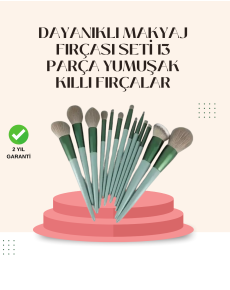13 Piece Makeup Brush Set Compact Design Suitable For Eyeshadow Blush Foundation