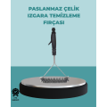 Long Handle Stainless Steel Grill Cleaning Brush