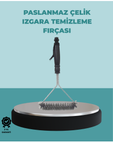 Long Handle Stainless Steel Grill Cleaning Brush