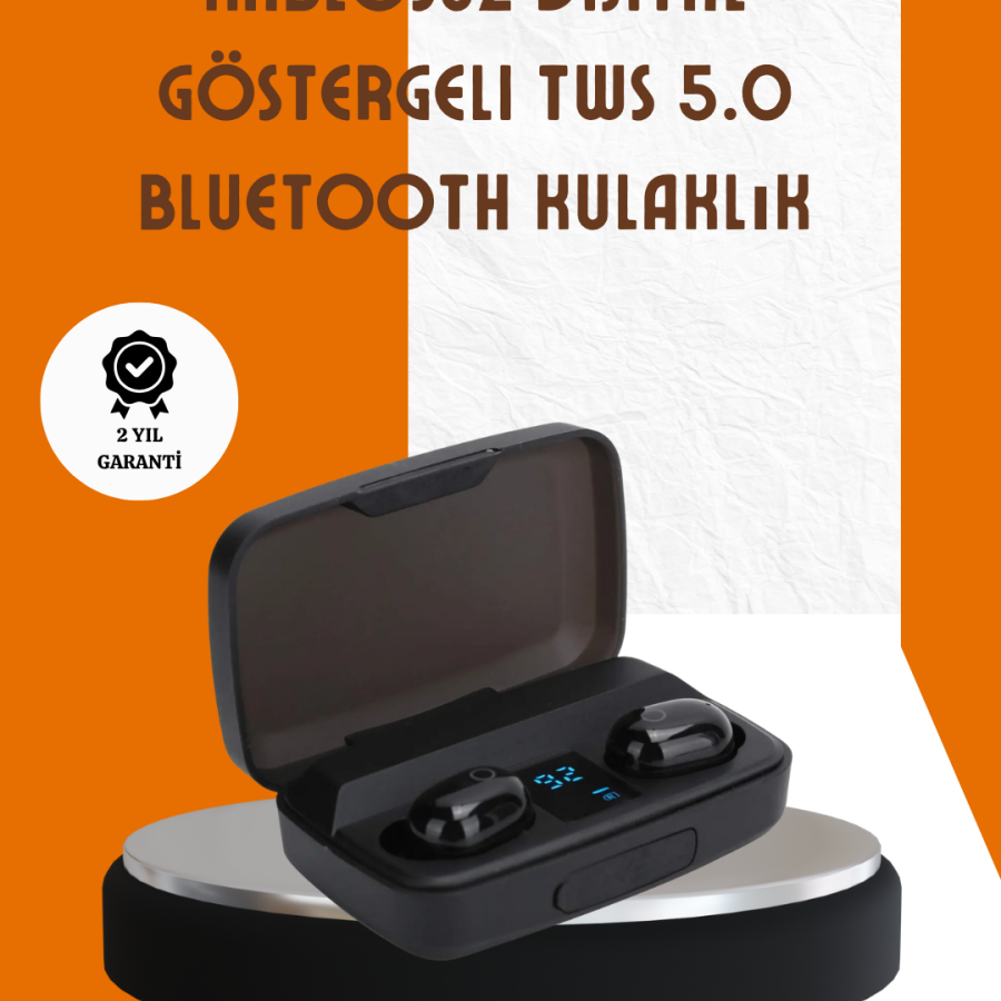 Bluetooth V5.0 Finger Touch Control Wireless Headset with Charging Box Model Bluetooth V5.0 Finger Touch Control Wireless Headset with Charging Box Model
