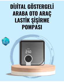 Portable Electric Air Pump with Type-C Charging Port