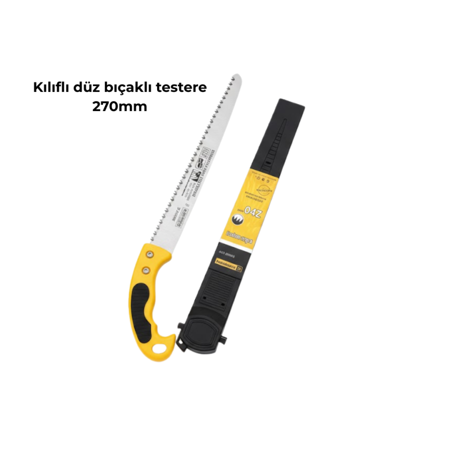 SHEATHED STRAIGHT BLADE SAW 270MM