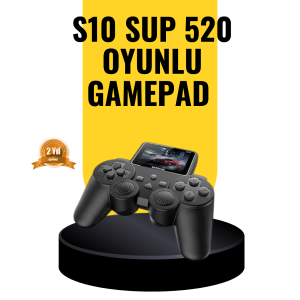 2025 A Quality S10 Gamepad TV Connected Retro Arcade Console with 520 Games