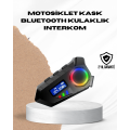 Bluetooth 5.4 Intercom IP65 Dust and Water Proof with LED Indicator