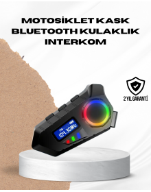 Bluetooth 5.4 Intercom IP65 Dust and Water Proof with LED Indicator