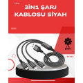 3 in 1 Charging Cable with Durable Metal Head – Compatible with All Devices 3 in 1 Charging Cable with Durable Metal Head – Compatible with All Devices