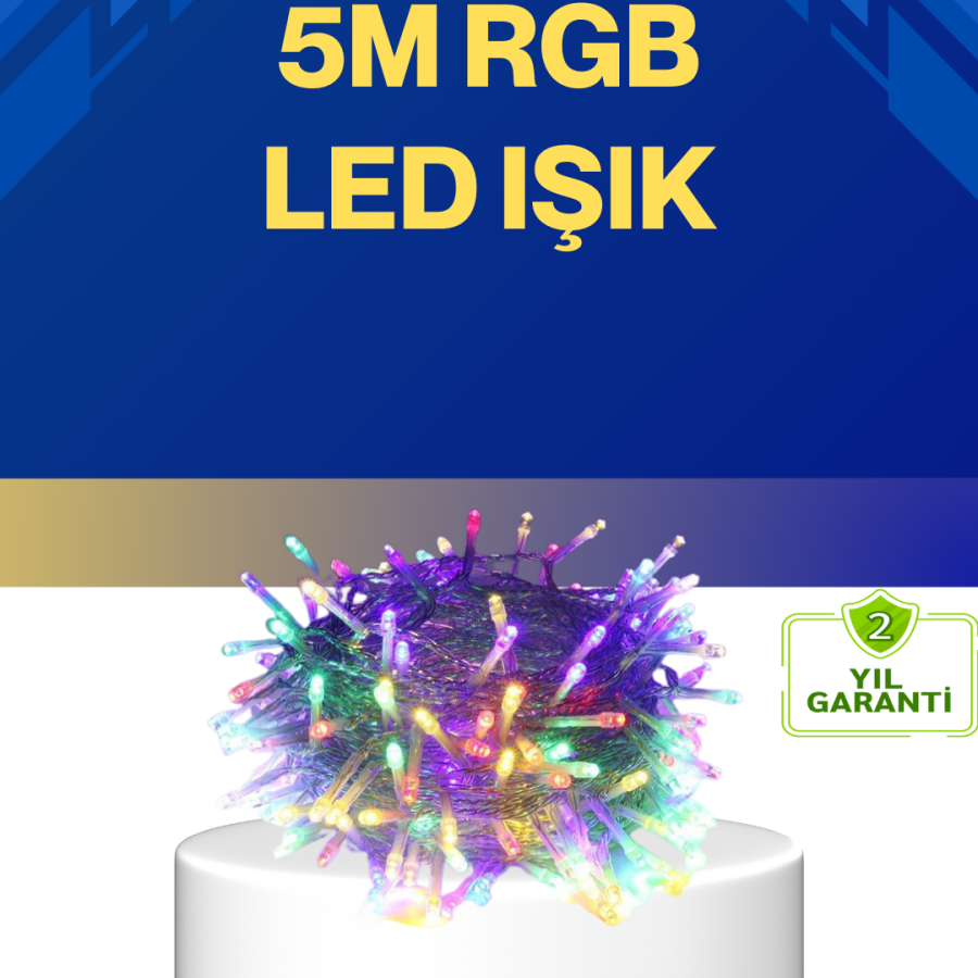 Decorative Fairy Led Lighting with 5 m 50 Bulbs Transparent Cable Decorative Fairy Led Lighting with 5 m 50 Bulbs Transparent Cable