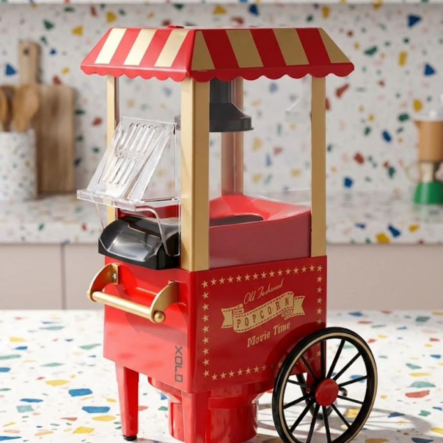 Oil-Free Popcorn Machine for Healthy Snacks