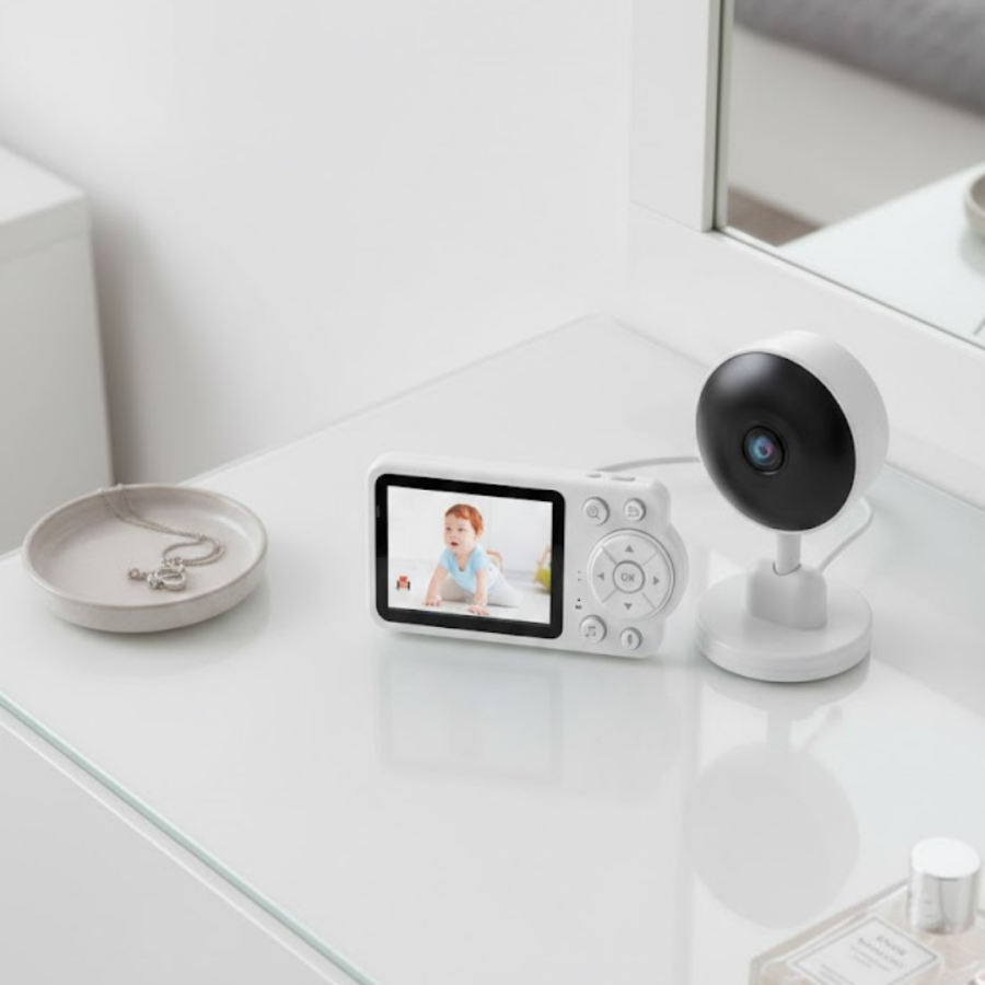 Safe Baby Monitor with FHSS Technology Clear Image