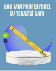 600 mm Spirit Level with Durable Plastic Body