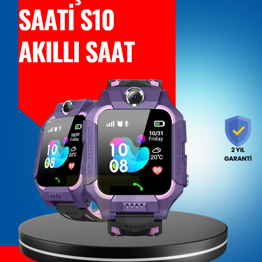 S10 Purple Smart Children s Watch with History Location and Emergency Alert S10 Purple Smart Children s Watch with History Location and Emergency Alert