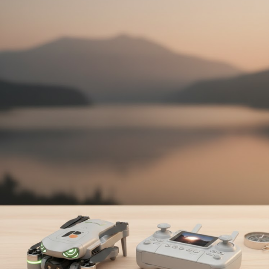 Hobby Drone with 360° Flip and Dual Camera Features