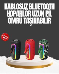 Portable Rechargeable Bluetooth Speaker Powerful Bass