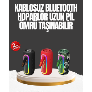 Portable Rechargeable Bluetooth Speaker Powerful Bass